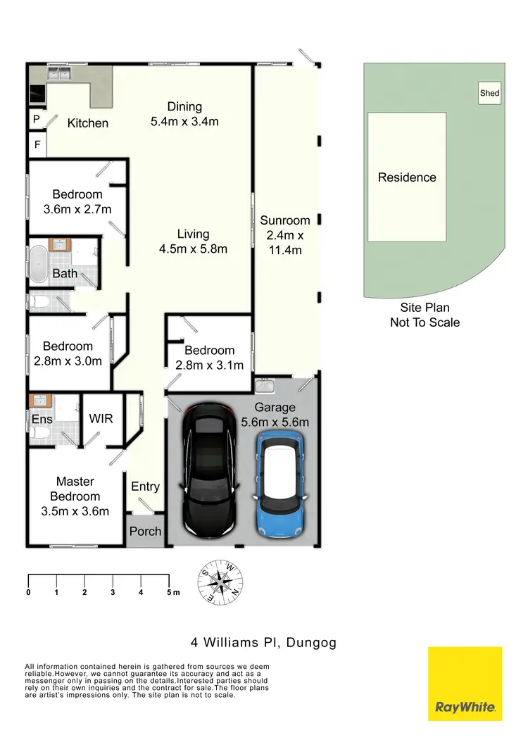 Floorplan of Homely house listing, 4 Williams Place, Dungog NSW 2420