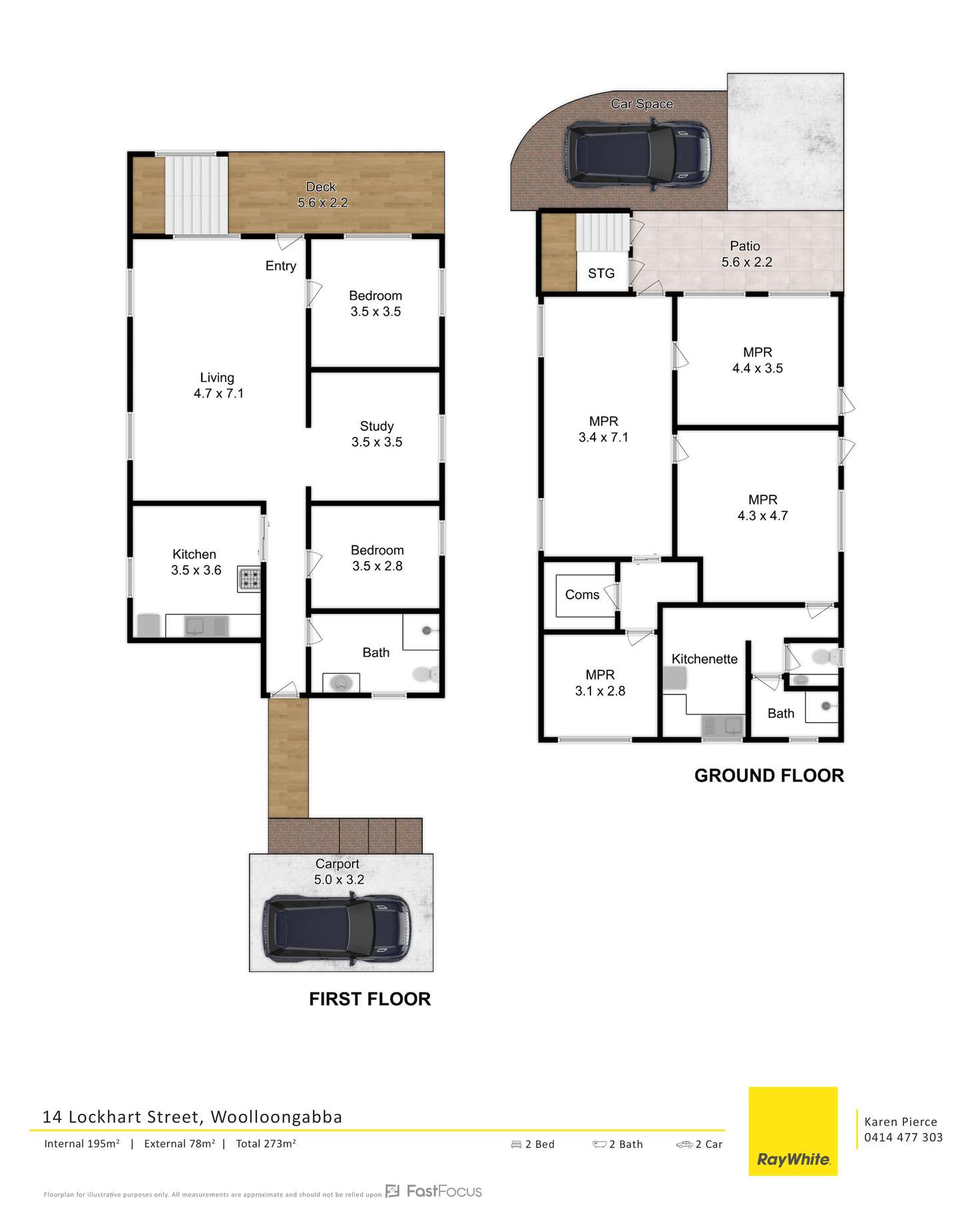 Floorplan of Homely house listing, 14 Lockhart Street, Woolloongabba QLD 4102
