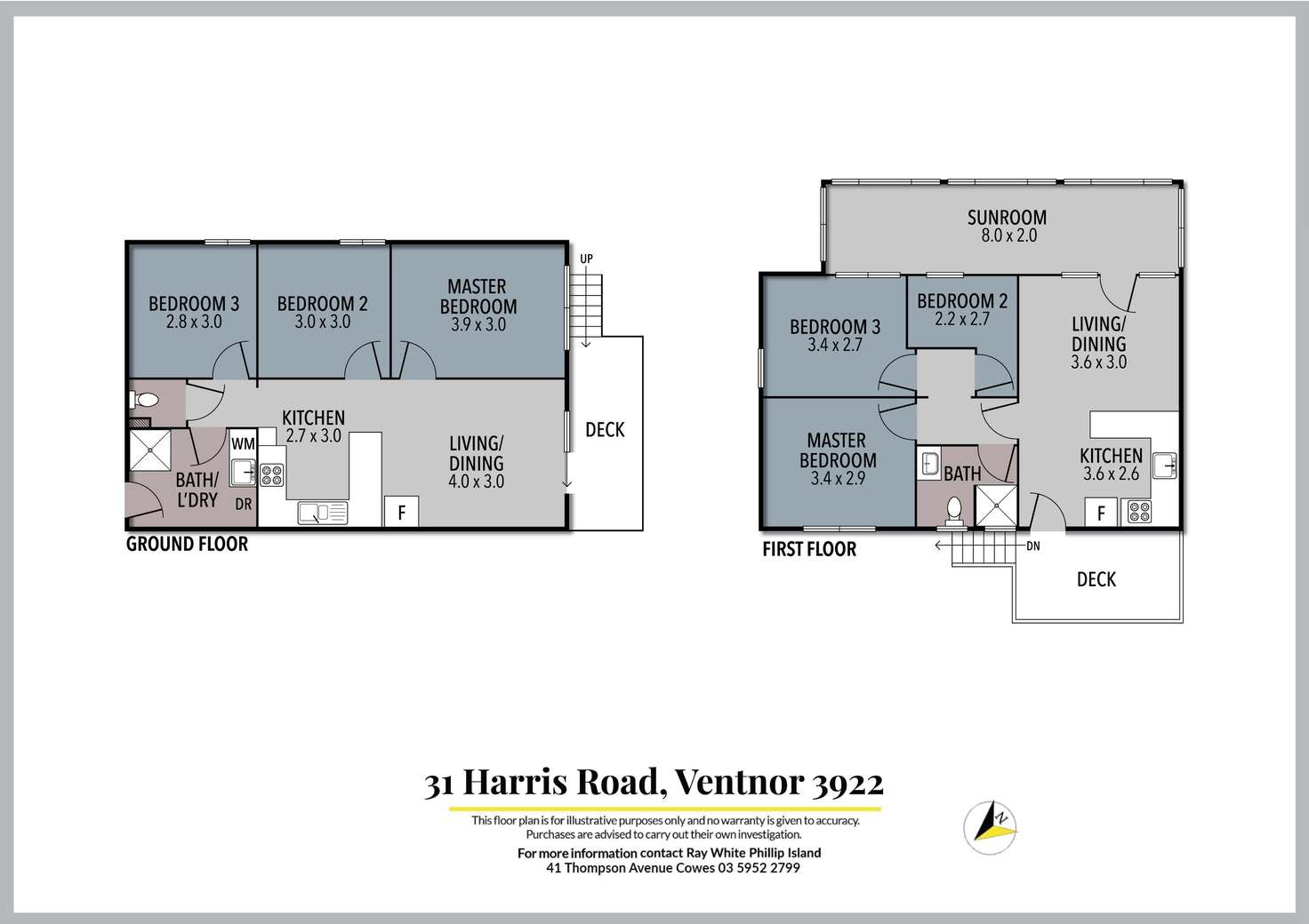 Floorplan of Homely house listing, 31 Harris Road, Ventnor VIC 3922