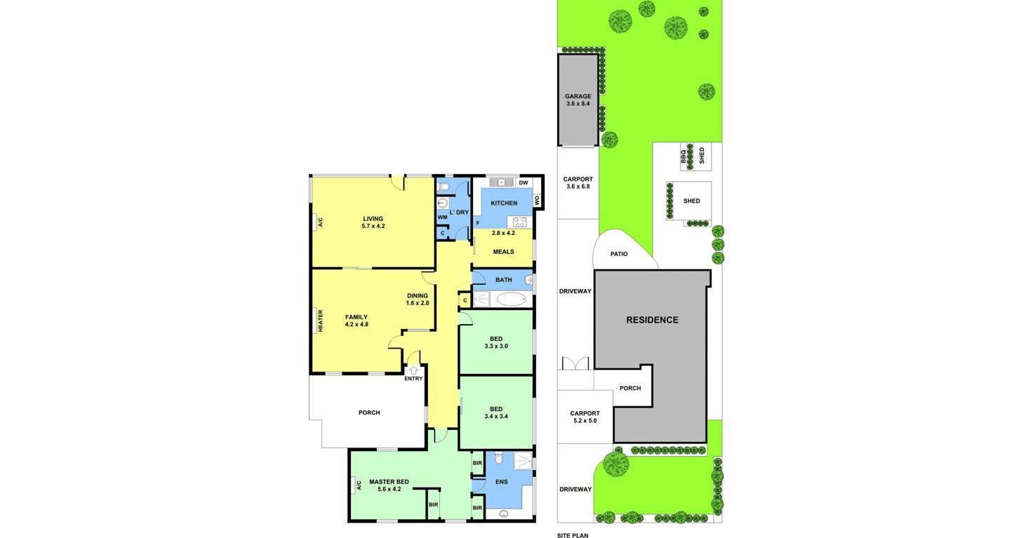 Floorplan of Homely house listing, 106 Miranda Road, Reservoir VIC 3073