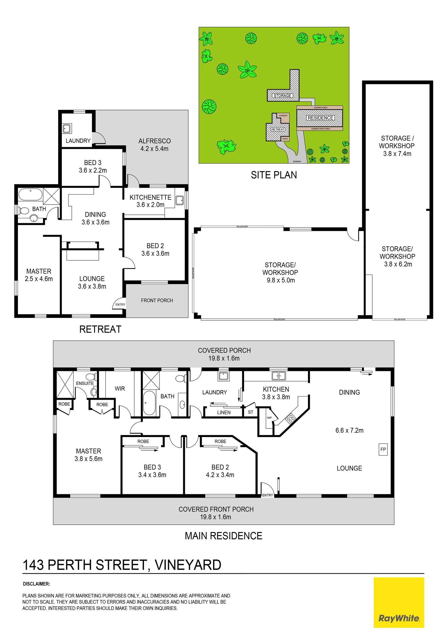 Floorplan of Homely house listing, 143 Perth Street, Vineyard NSW 2765