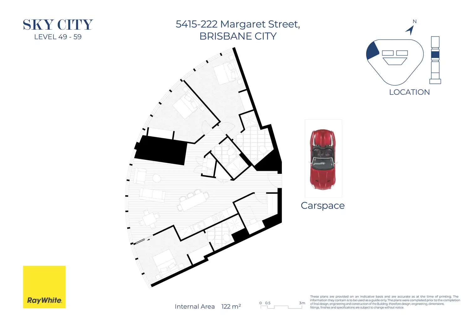 Sold Apartment 5415/222 Margaret Street, Brisbane City QLD 4000 Jan
