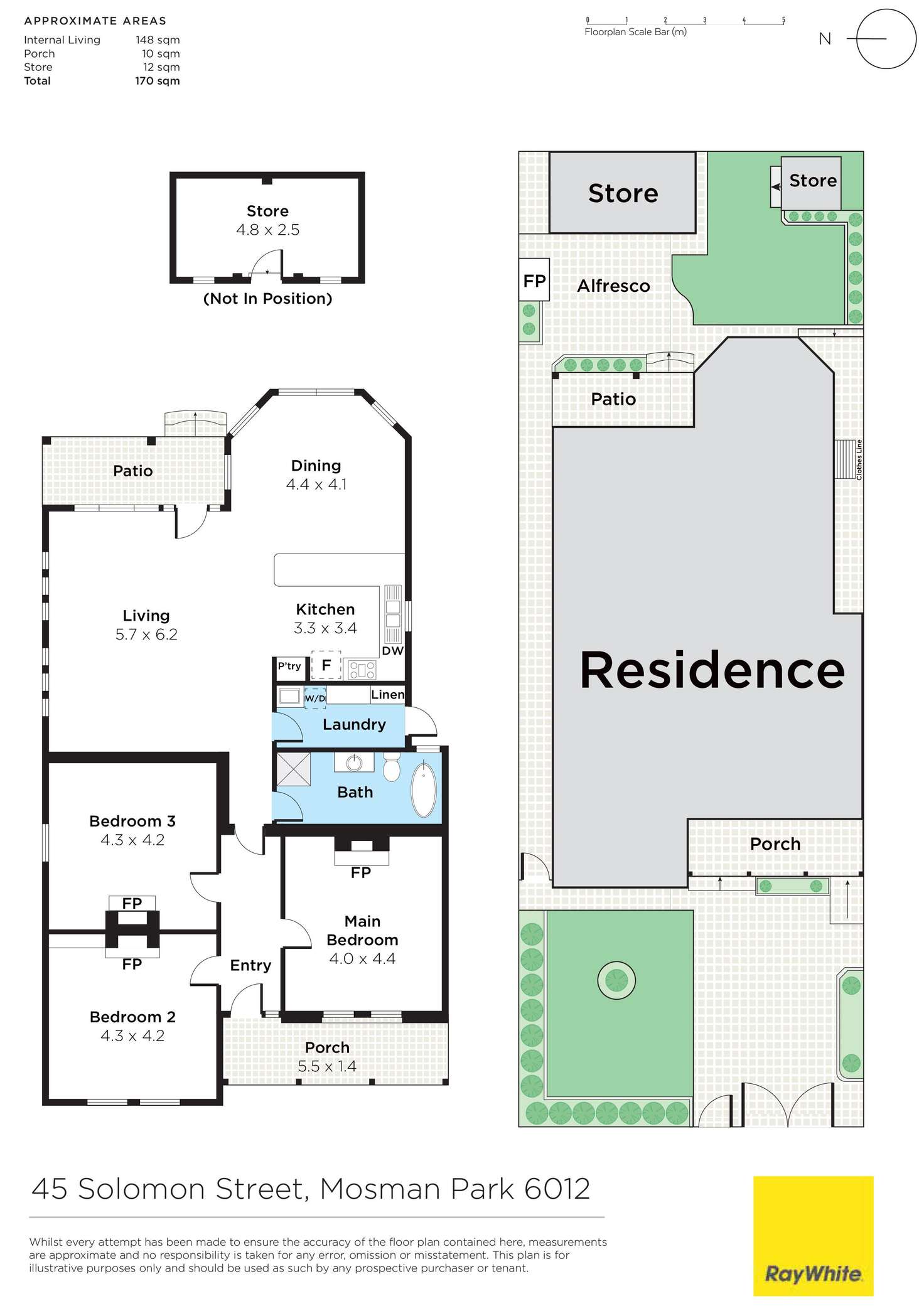 Floorplan of Homely house listing, 45 Solomon Street, Mosman Park WA 6012