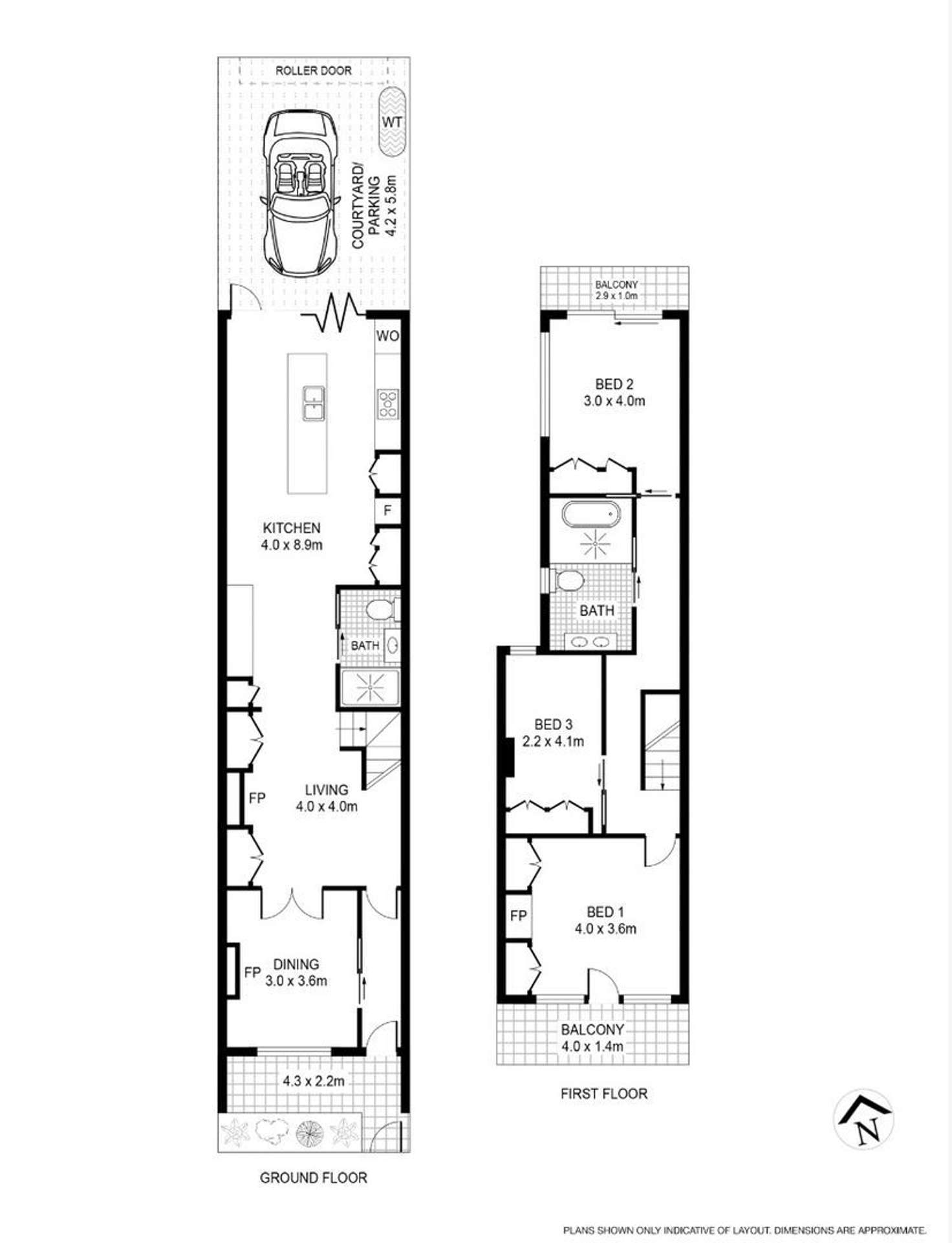 Floorplan of Homely house listing, 148 Ebley Street, Bondi Junction NSW 2022