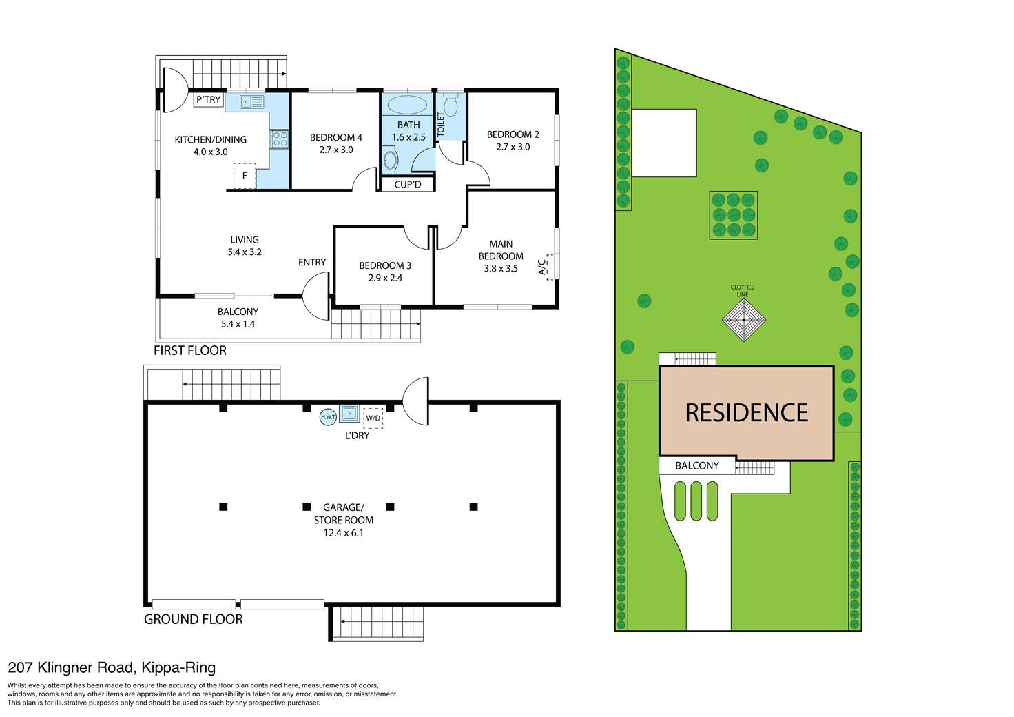 Floorplan of Homely house listing, 207 Klingner Road, Kippa-Ring QLD 4021