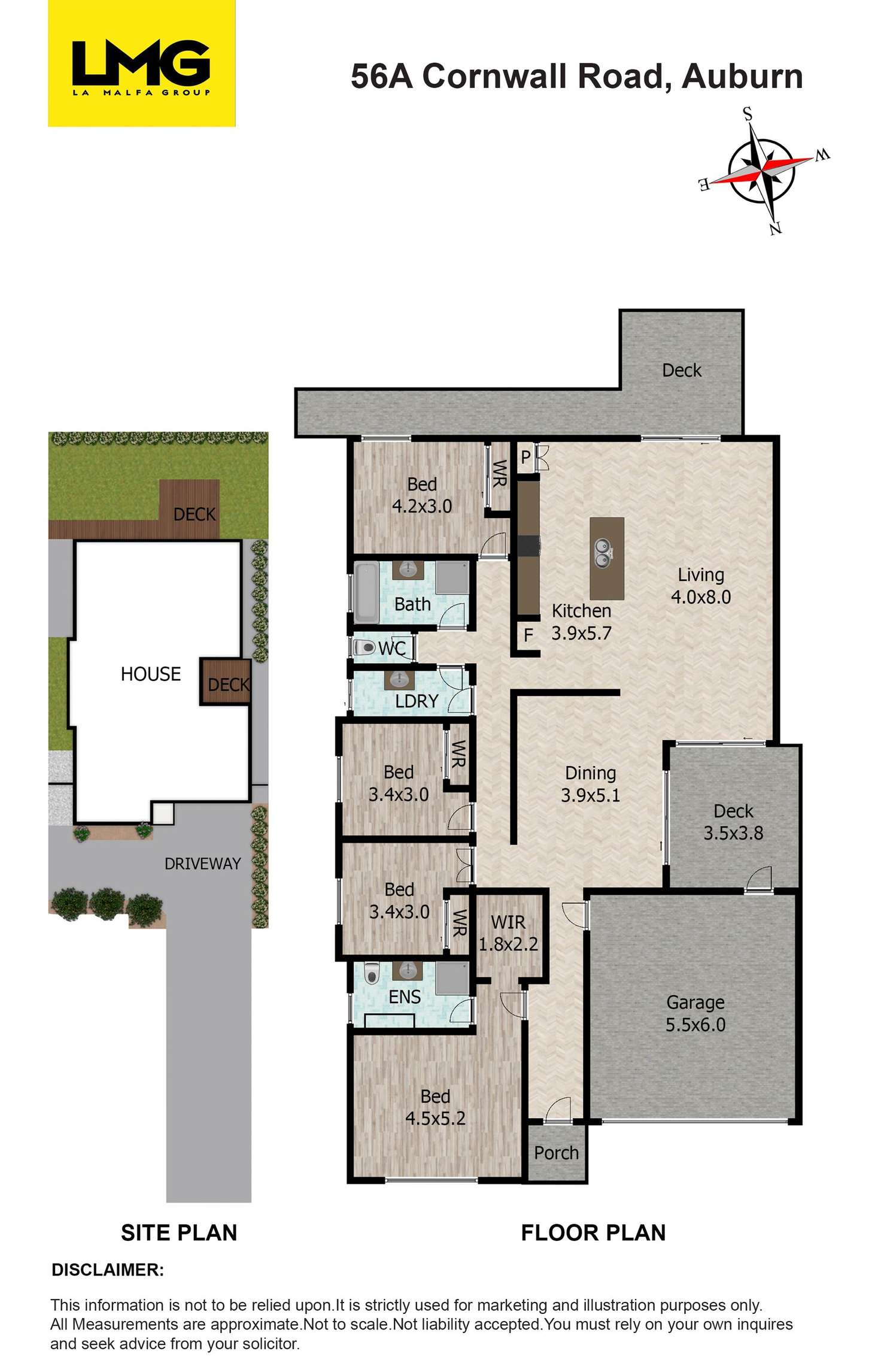 Floorplan of Homely house listing, 56a Cornwall Road, Auburn NSW 2144