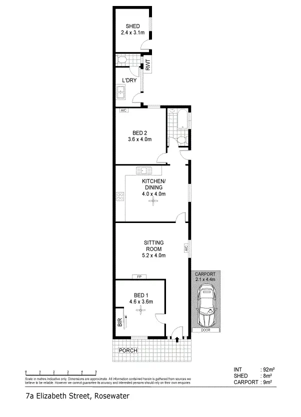 Leased House 7A Elizabeth Street, Rosewater SA 5013 Feb 1, 2024 Homely