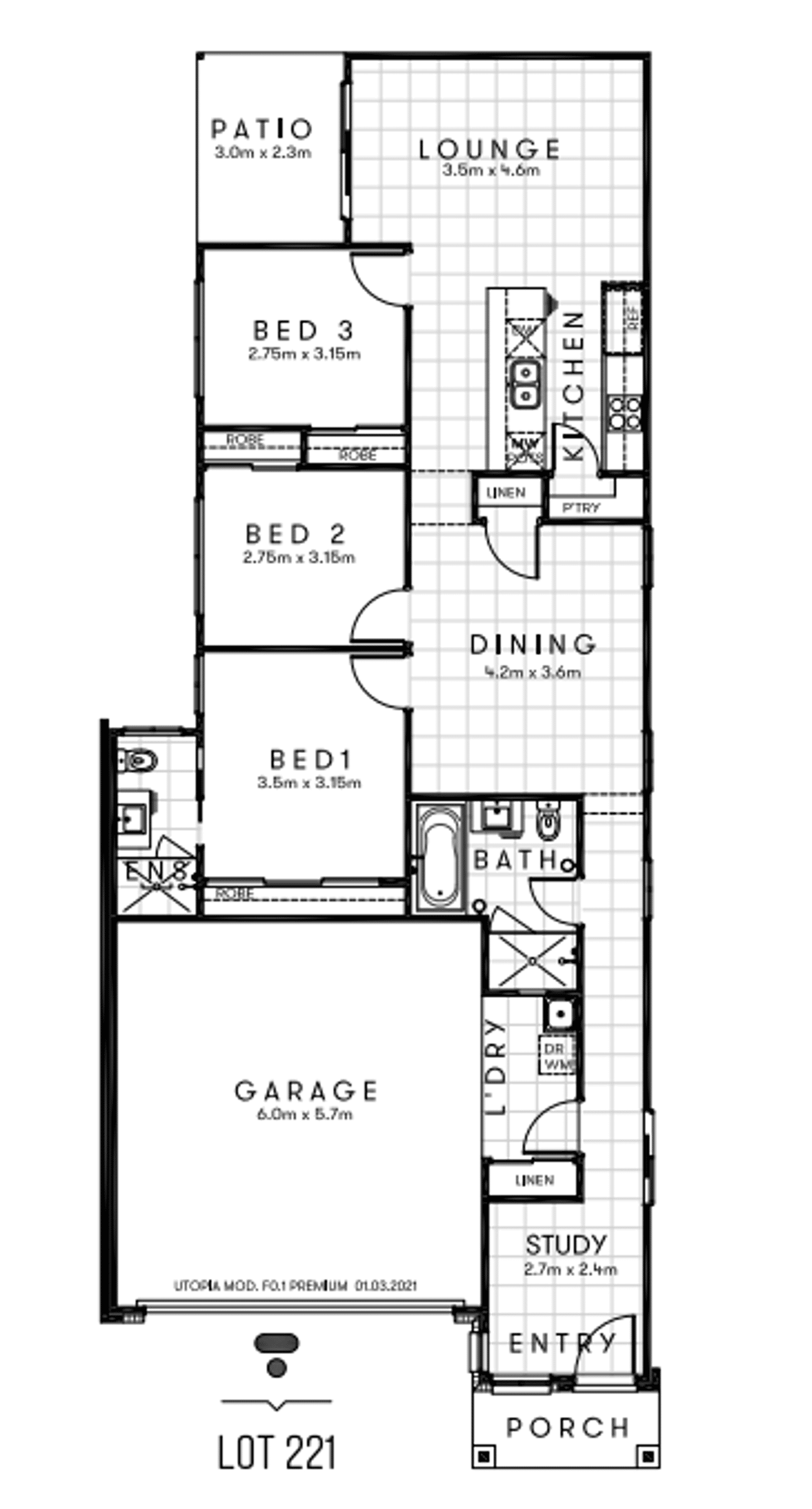 Floorplan of Homely house listing, 26 Jubilant Street, Morayfield QLD 4506
