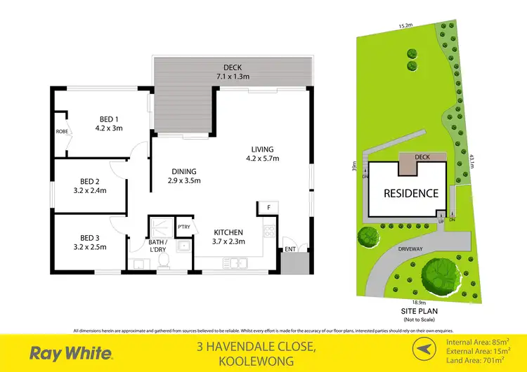 Floorplan of Homely house listing, 3 Havendale Close, Koolewong NSW 2256
