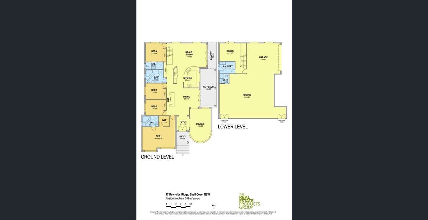 Floorplan of Homely house listing, 17 Reynolds Ridge, Shell Cove NSW 2529