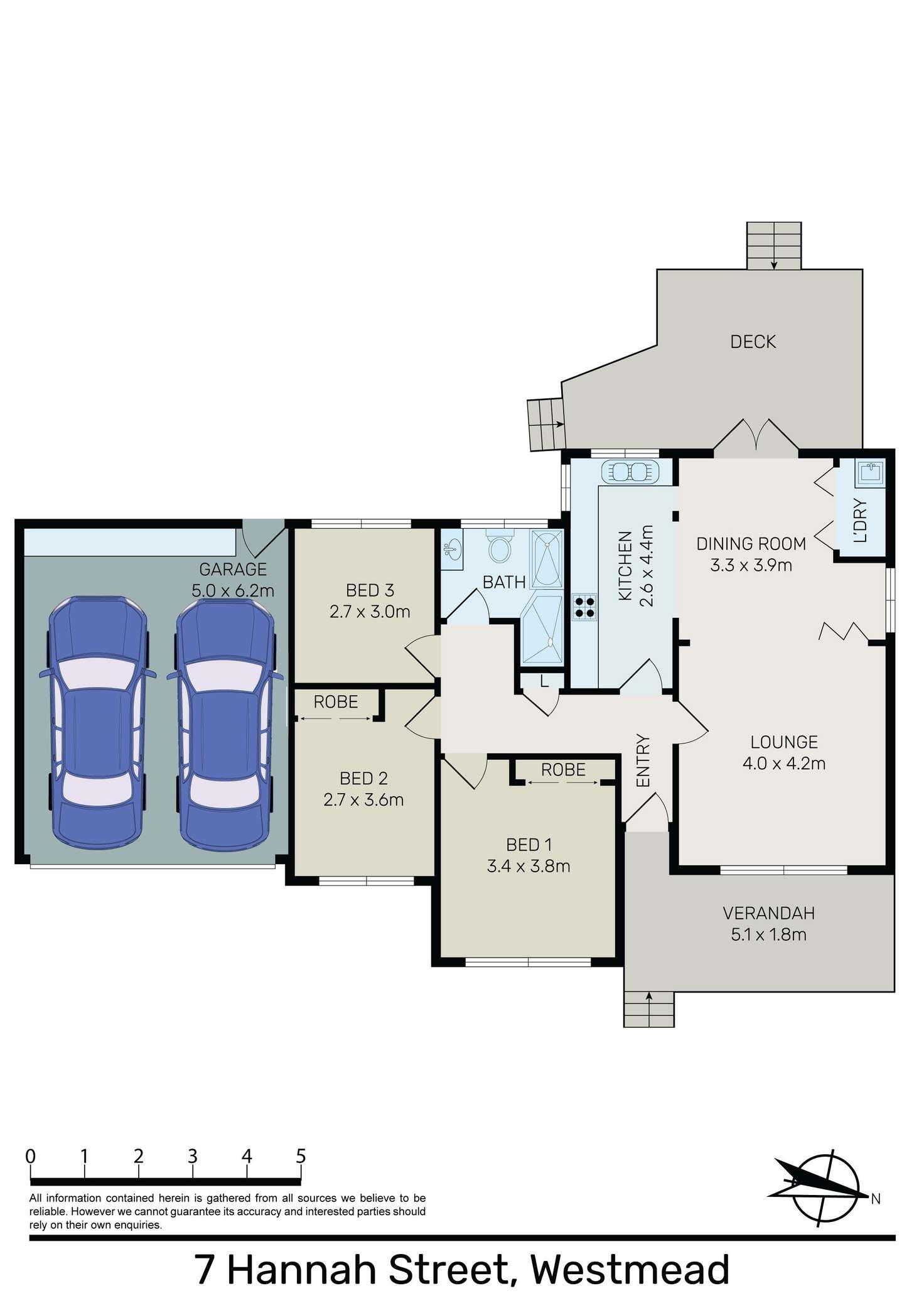 Floorplan of Homely house listing, 7 Hannah Street, Westmead NSW 2145