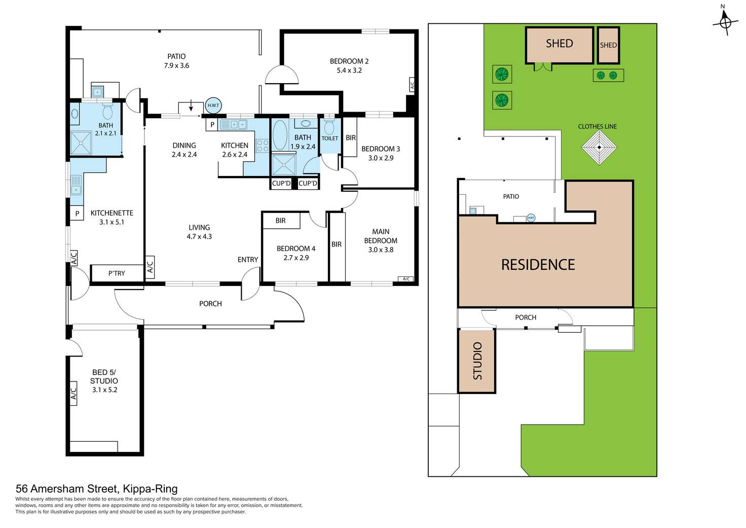 Floorplan of Homely house listing, 56 Amersham Street, Kippa-Ring QLD 4021