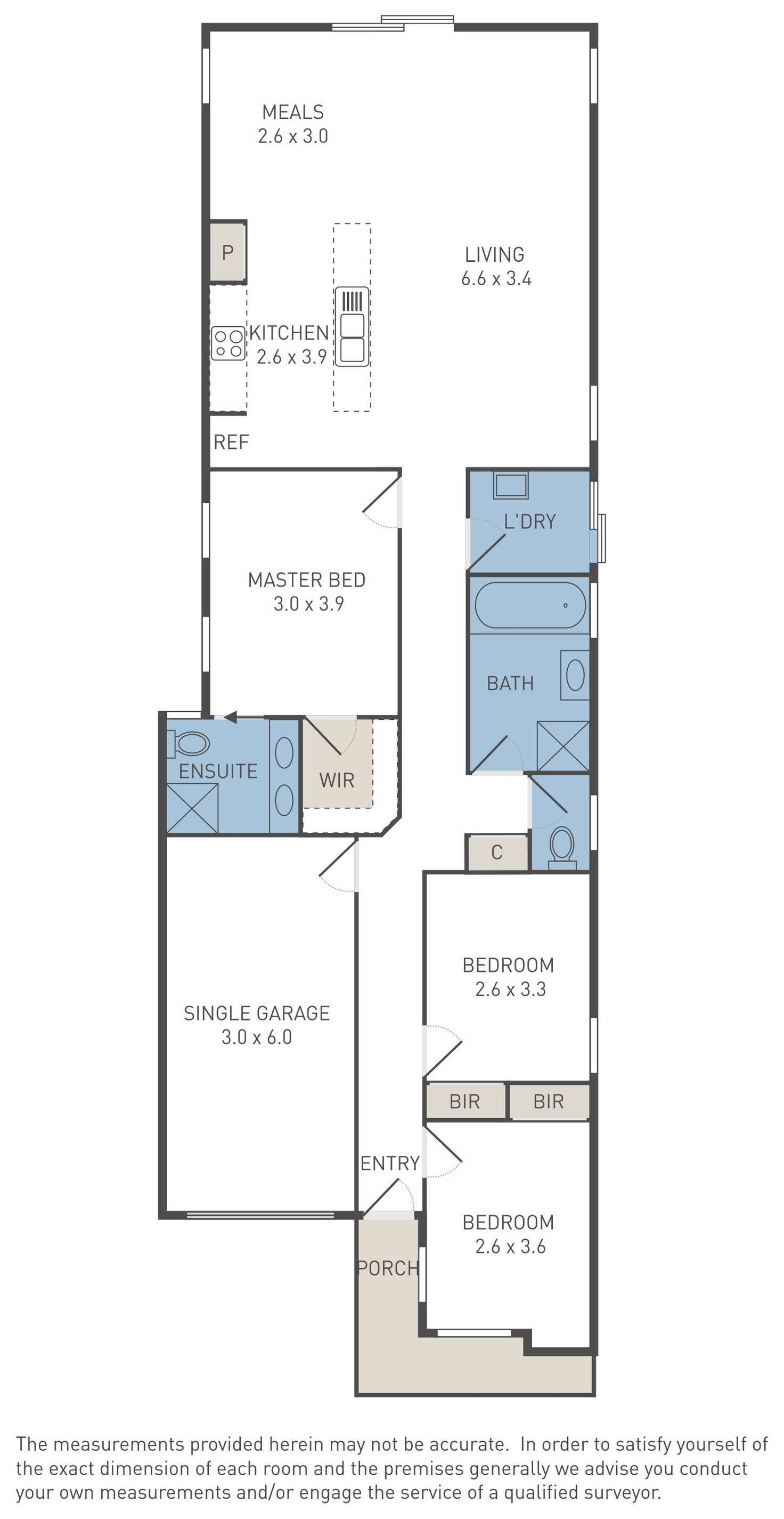 Floorplan of Homely house listing, 5 Lahore Close, Tarneit VIC 3029