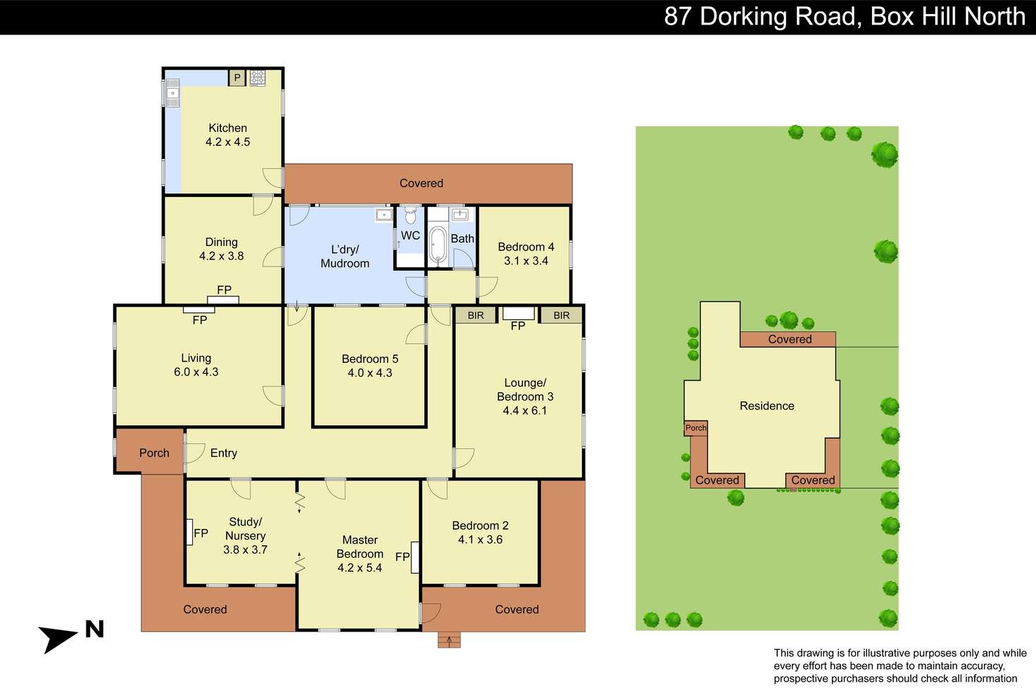 Floorplan of Homely house listing, 87 Dorking Road, Box Hill North VIC 3129