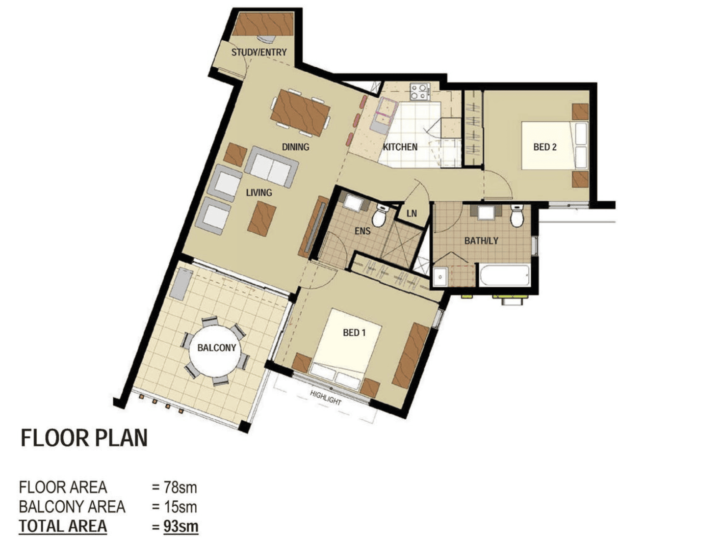 Floorplan of Homely unit listing, 31/51 Playfield Street, Chermside QLD 4032