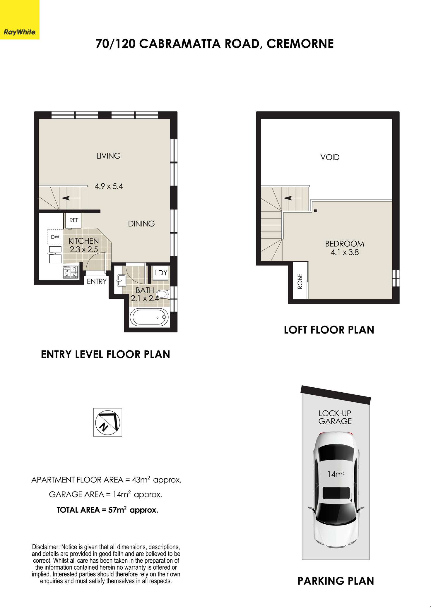 Floorplan of Homely apartment listing, 70/120 Cabramatta Road, Cremorne NSW 2090