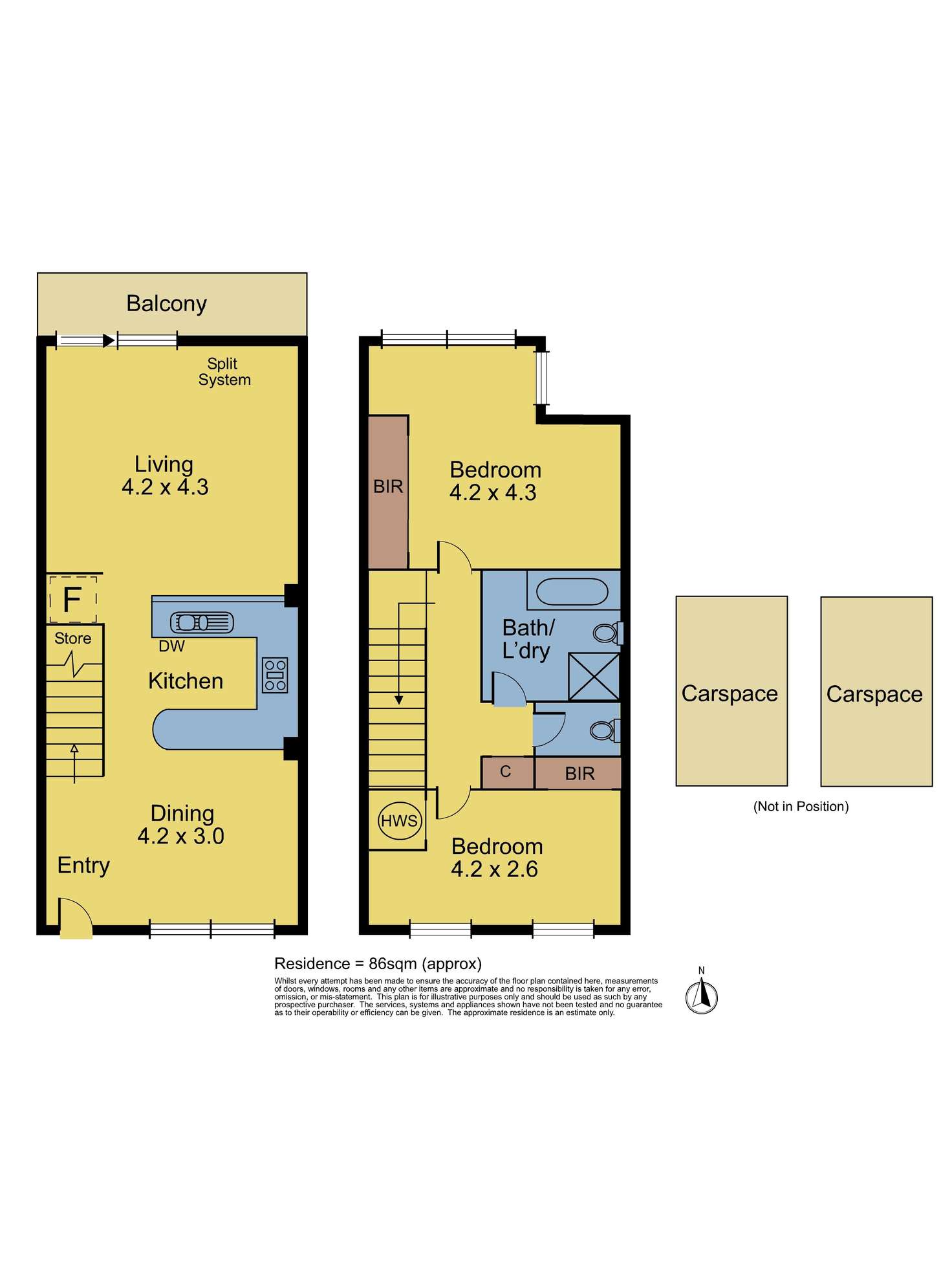 Floorplan of Homely unit listing, 36/916-918 Canterbury Road, Box Hill South VIC 3128