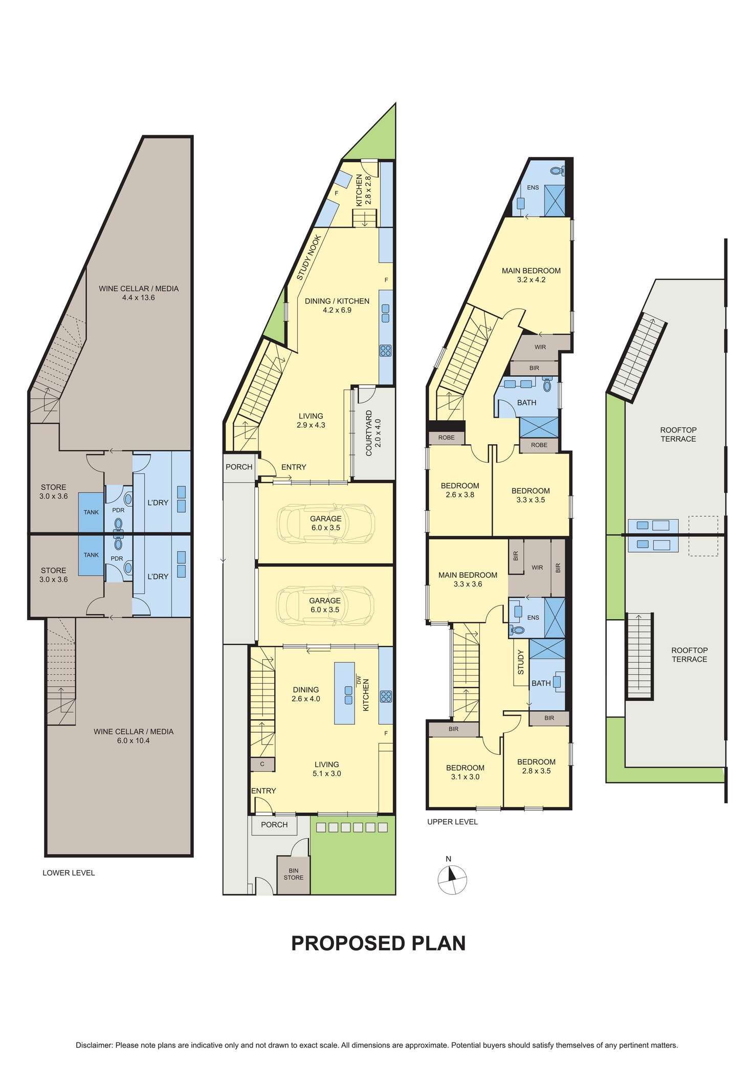 Floorplan of Homely residentialLand listing, 231 Barkly Street, Fitzroy North VIC 3068