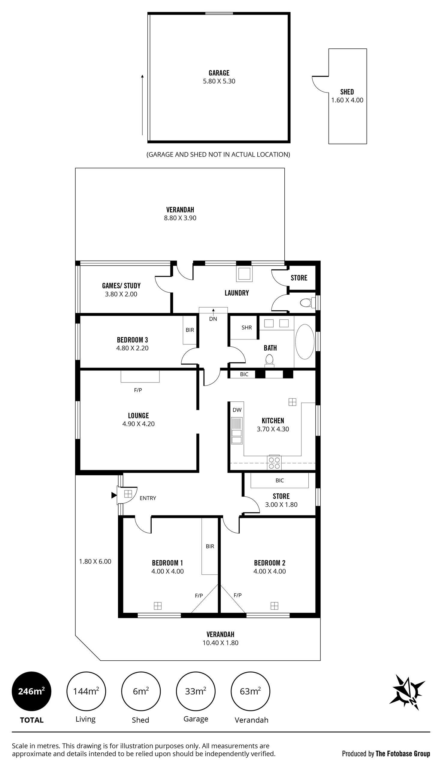 Floorplan of Homely house listing, 83 Euston Terrace, West Croydon SA 5008