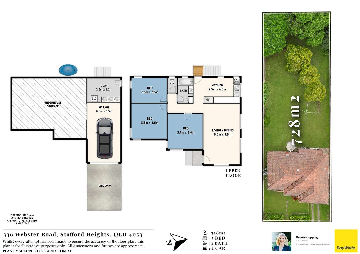 Floorplan of Homely house listing, 336 Webster Road, Stafford Heights QLD 4053