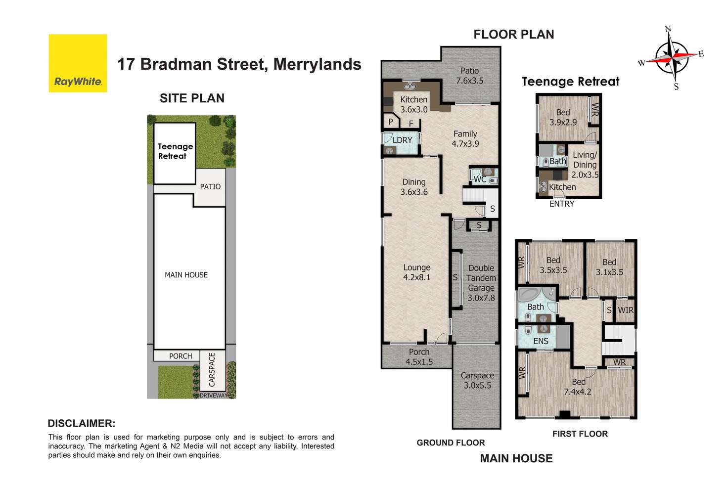 Floorplan of Homely house listing, 17 Bradman Street, Merrylands NSW 2160