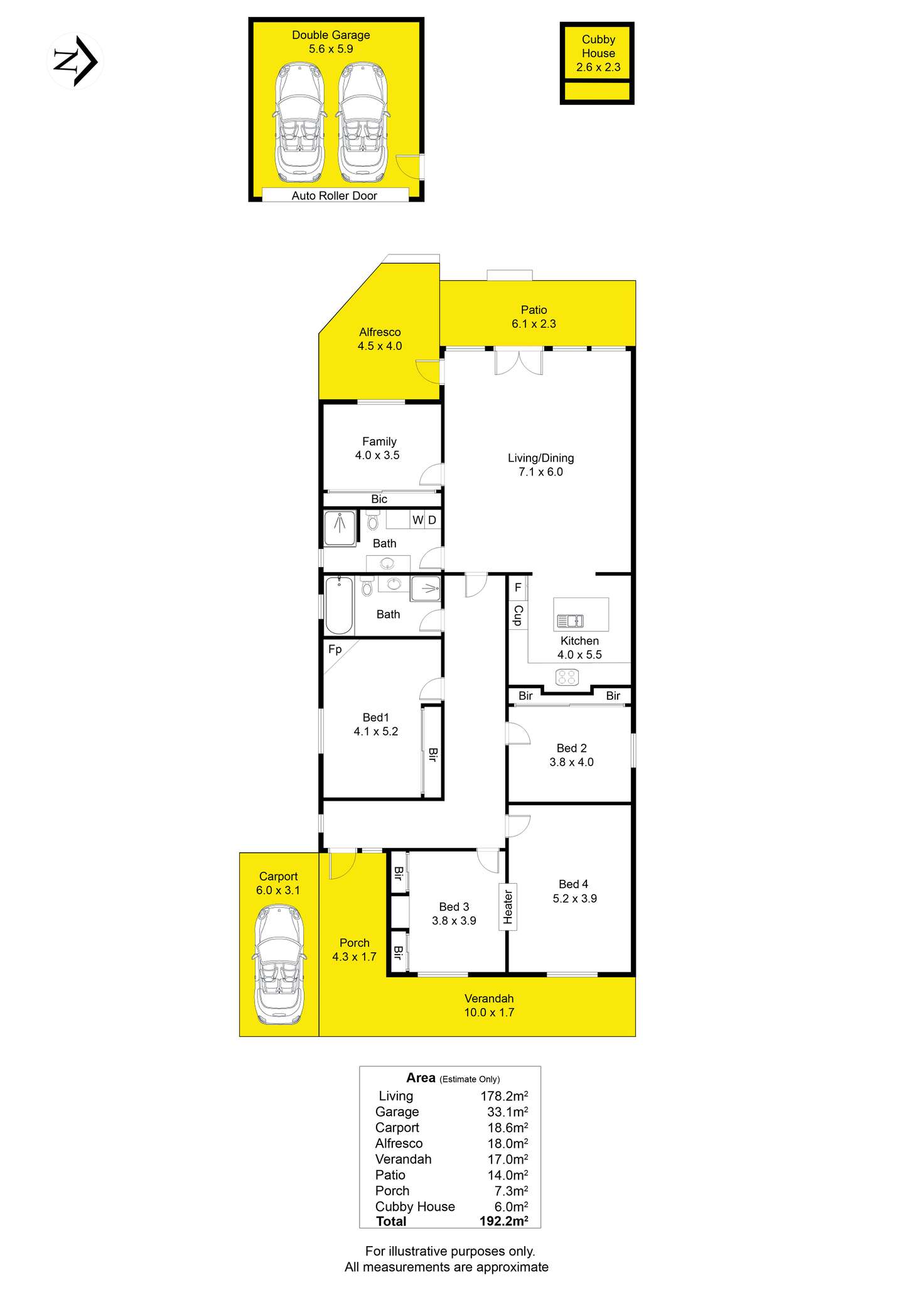 Floorplan of Homely house listing, 47 Tapleys Hill Road, Glenelg North SA 5045