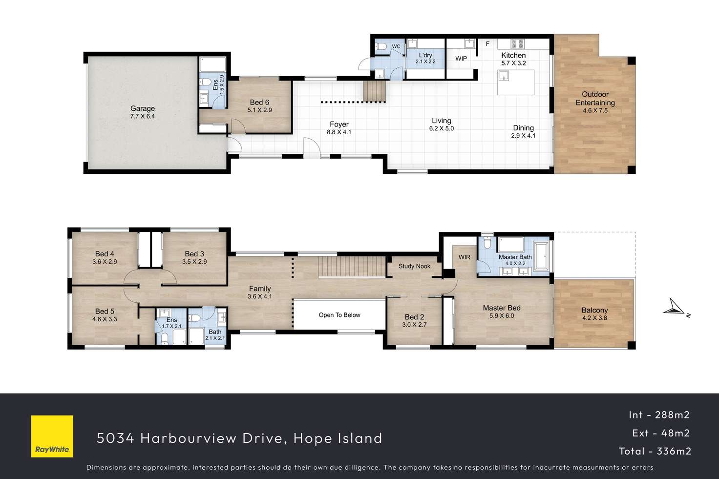 Floorplan of Homely house listing, 5034 Harbourview Drive, Hope Island QLD 4212