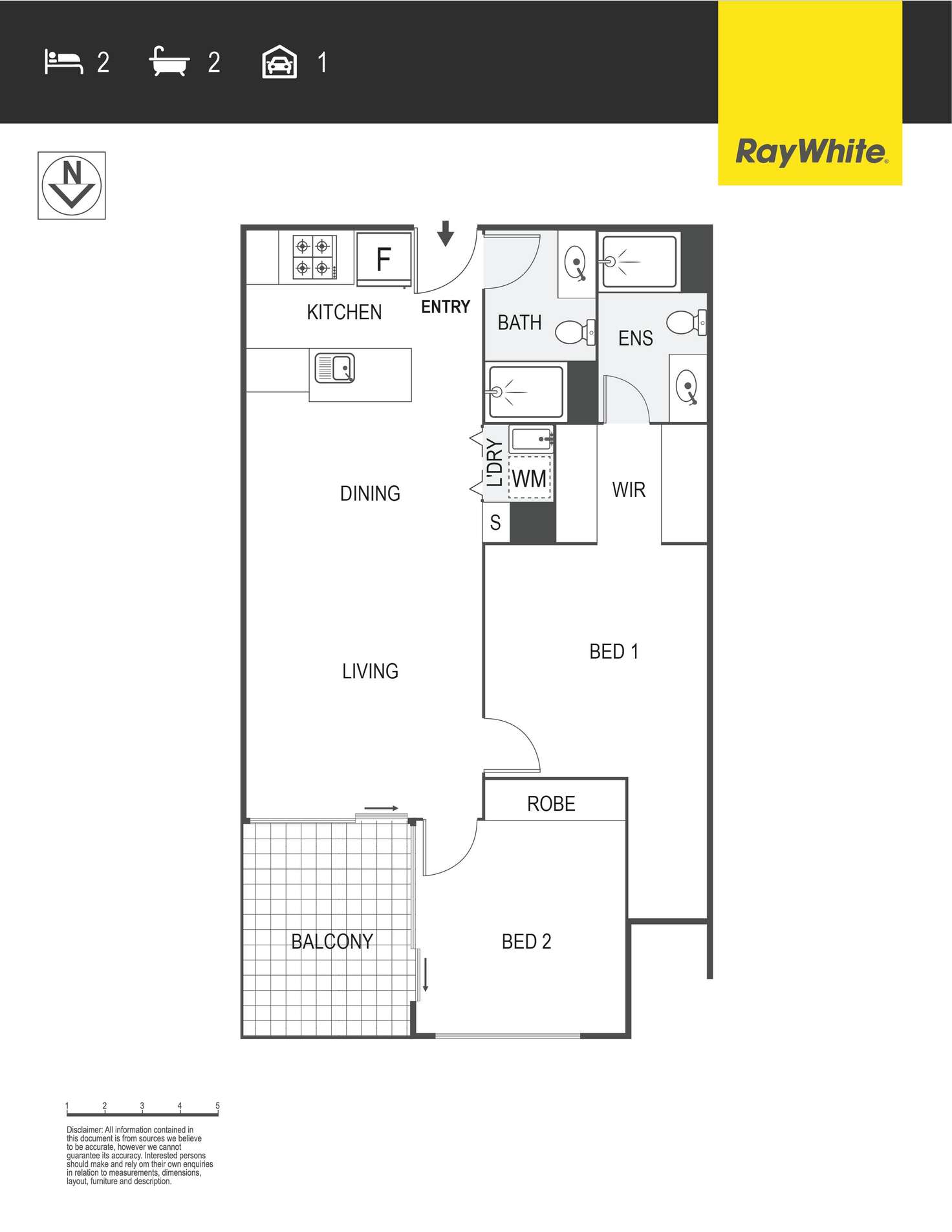 Floorplan of Homely apartment listing, 108/20 Allara Street, City ACT 2601