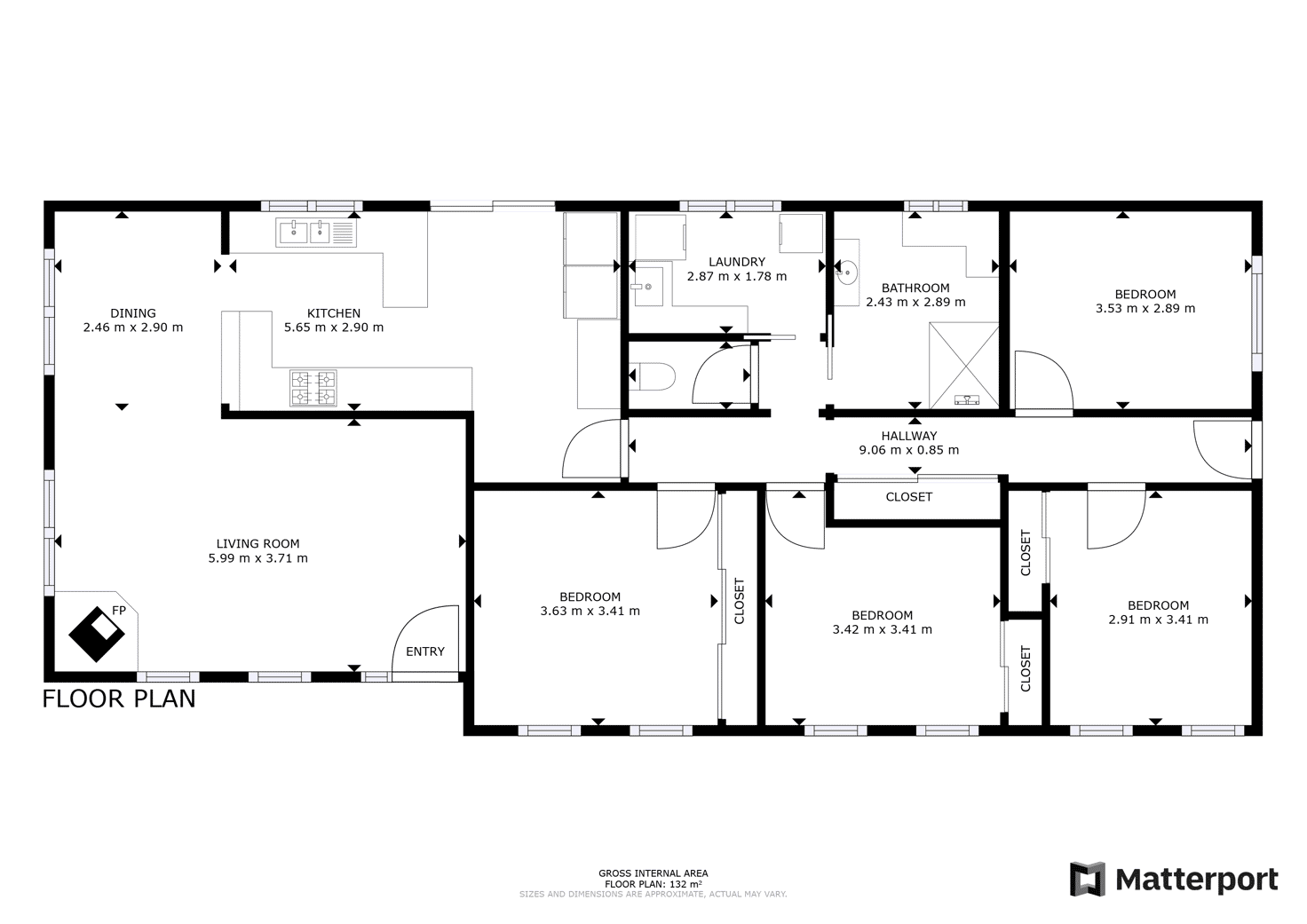 Floorplan of Homely house listing, 19 Holloway Grove, Swan Hill VIC 3585