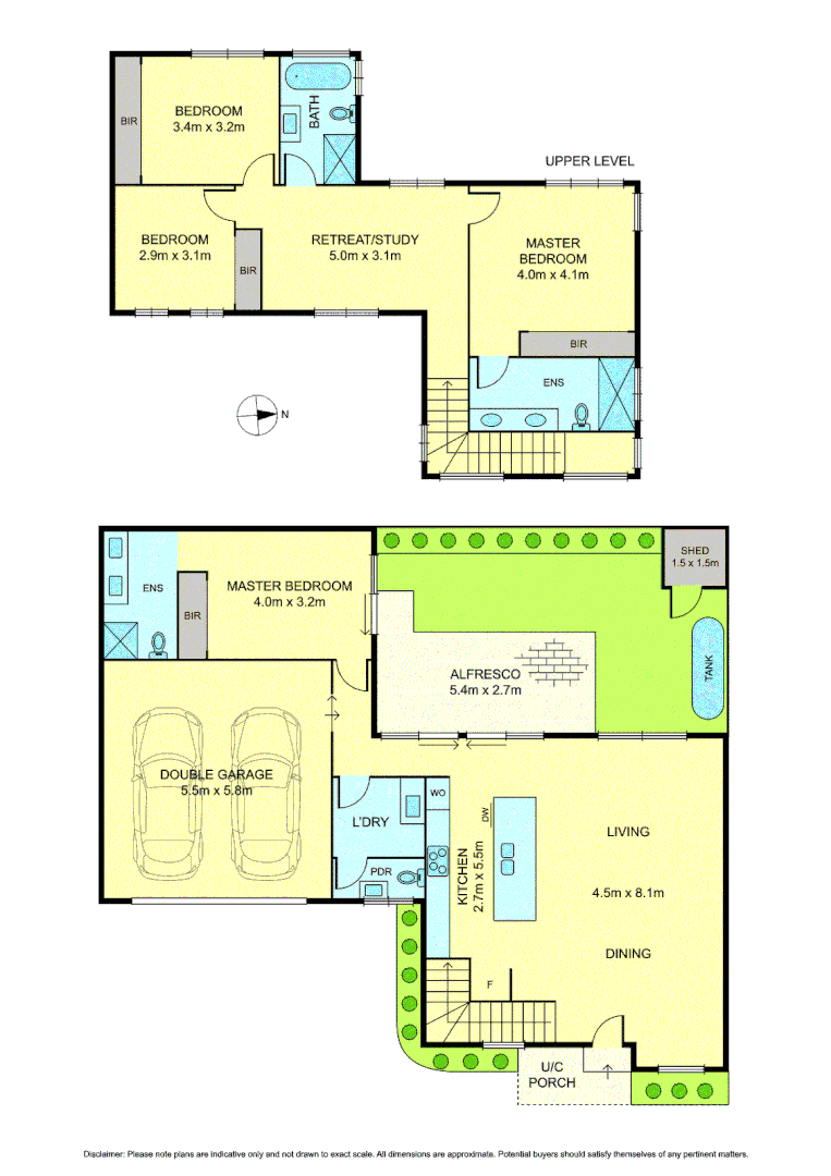 Floorplan of Homely townhouse listing, 3/34 Donna Buang Street, Camberwell VIC 3124