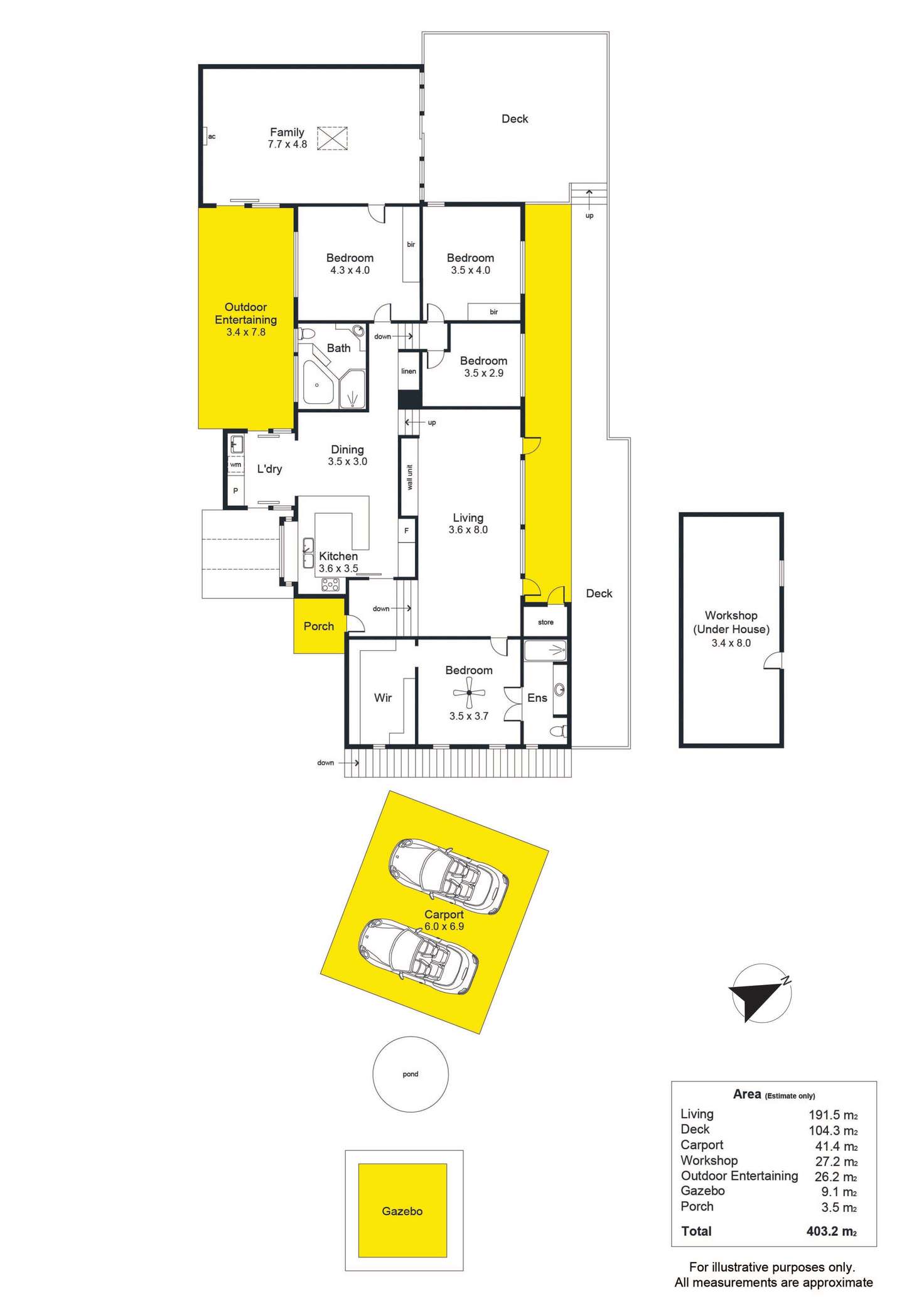 Floorplan of Homely house listing, 23 Gamma Crescent, Panorama SA 5041