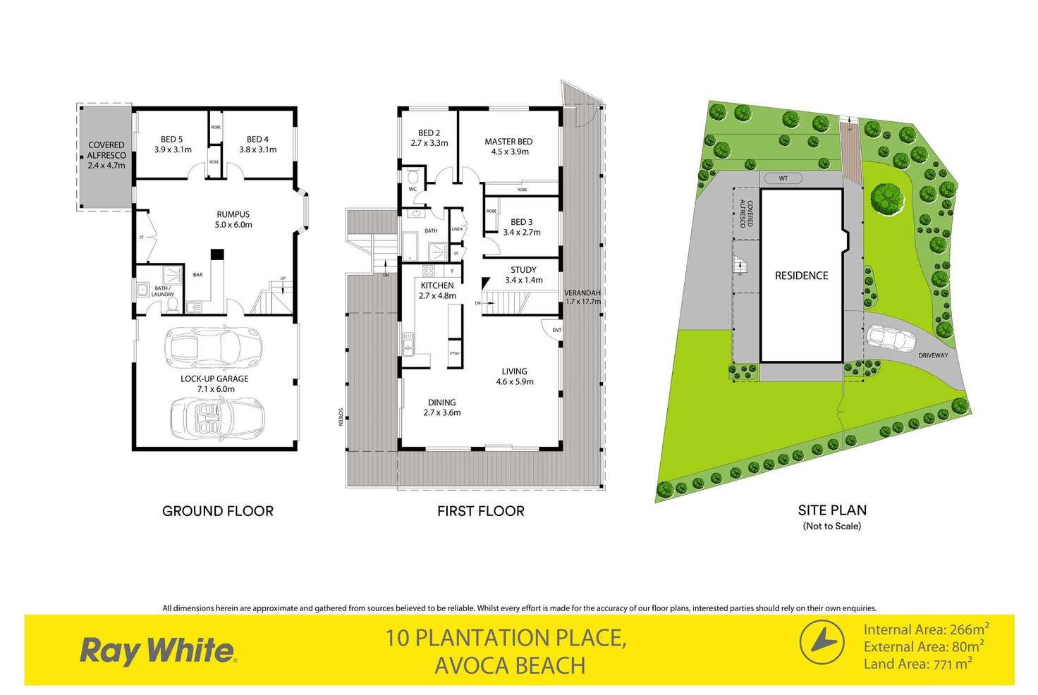 Floorplan of Homely house listing, 10 Plantation Place, Avoca Beach NSW 2251