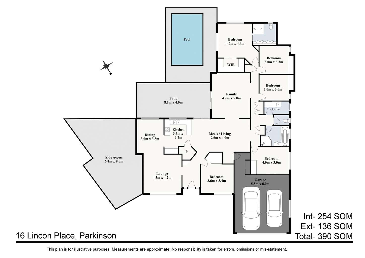 Floorplan of Homely house listing, 16 Lincon Place, Parkinson QLD 4115