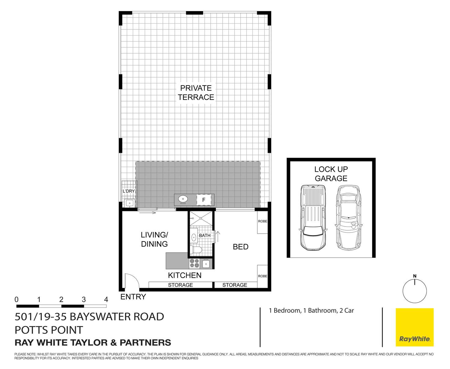 Floorplan of Homely apartment listing, 501/19-35 Bayswater Road, Potts Point NSW 2011