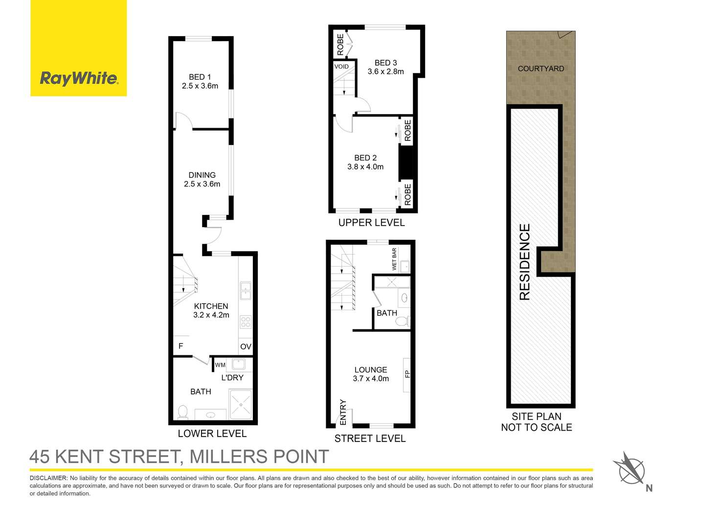 Floorplan of Homely house listing, 45 Kent Street, Millers Point NSW 2000