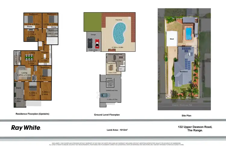 Floorplan of Homely house listing, 132 Upper Dawson Road, The Range QLD 4700