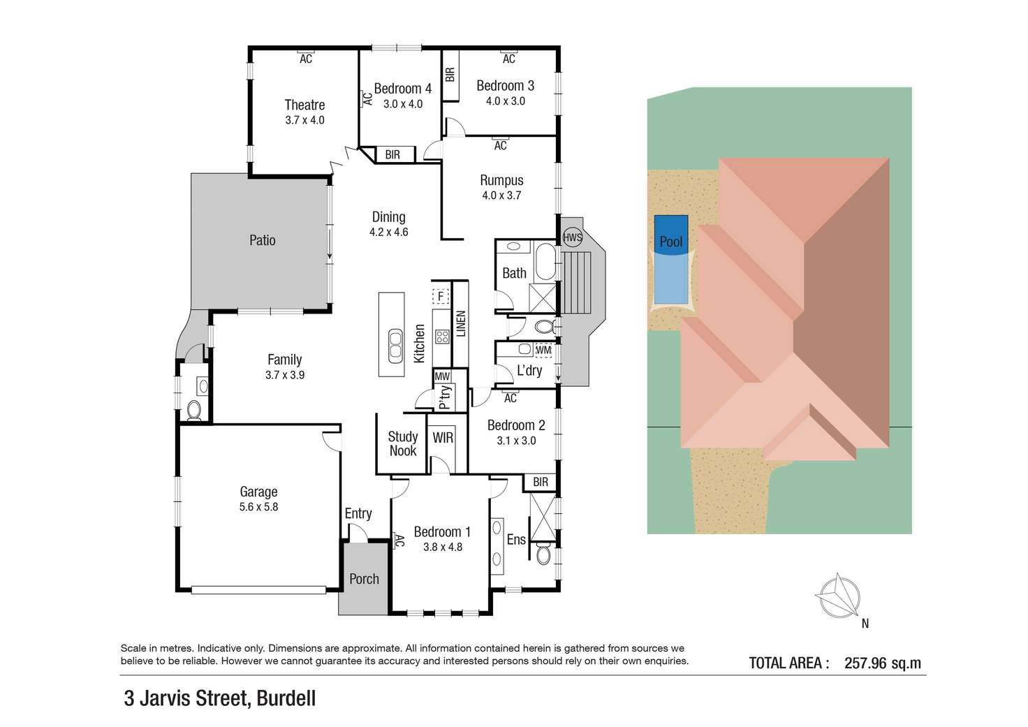 Floorplan of Homely house listing, 3 Jarvis Street, Burdell QLD 4818