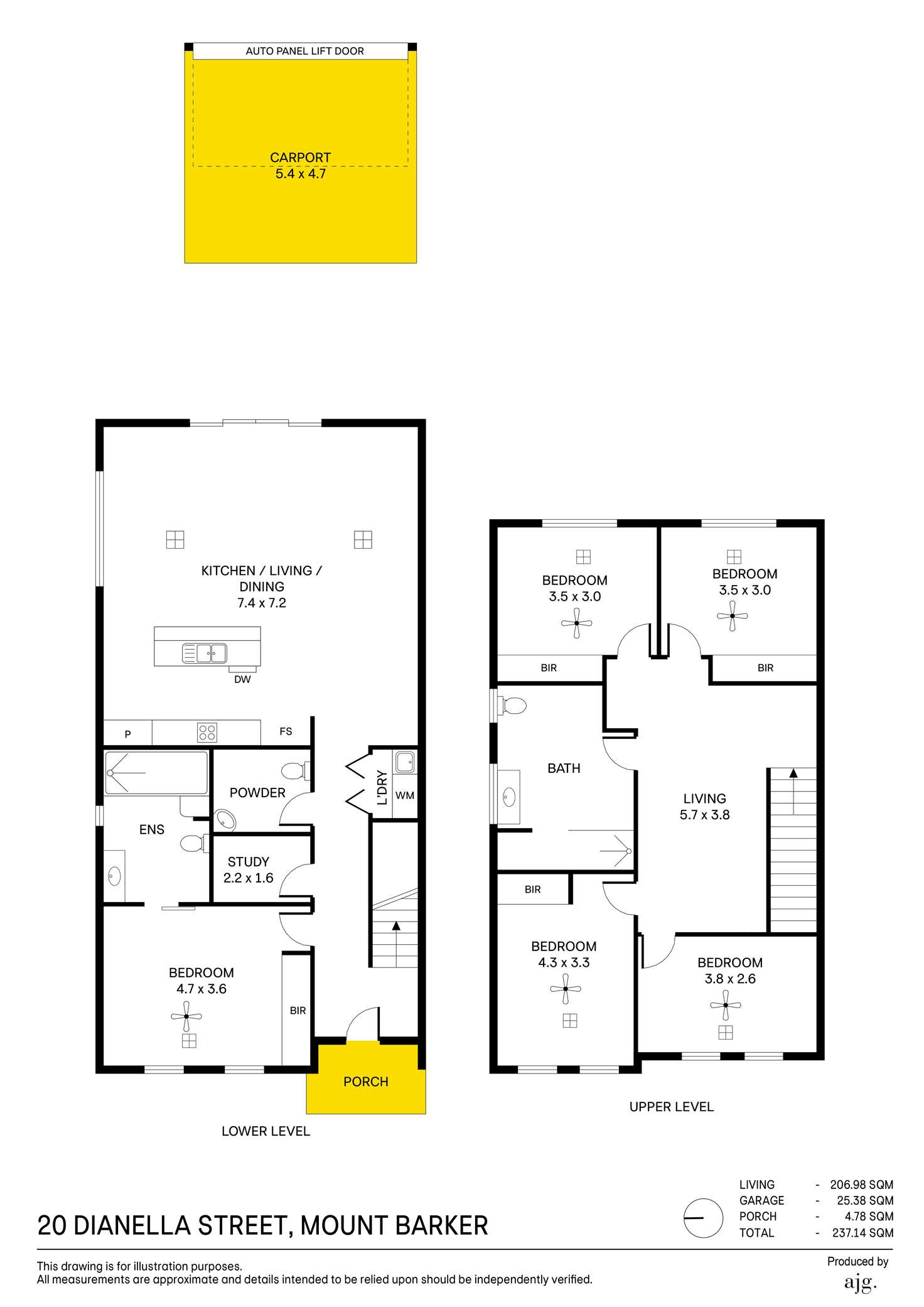 Floorplan of Homely house listing, 20 Dianella Street, Mount Barker SA 5251