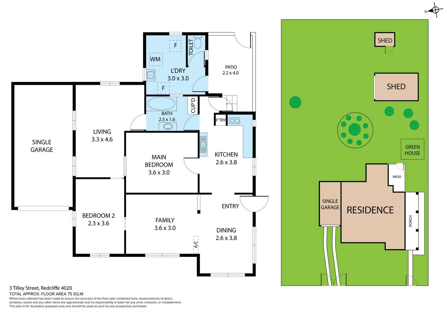 Floorplan of Homely house listing, 3 Tilley Street, Redcliffe QLD 4020