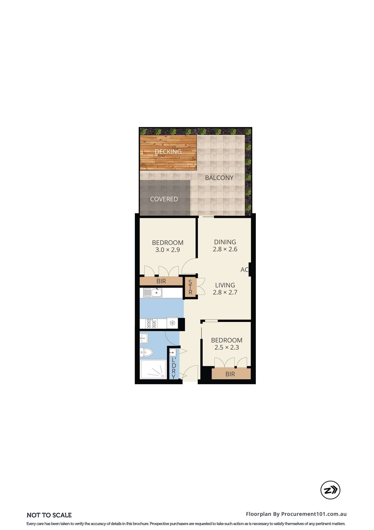 Floorplan of Homely apartment listing, 3/1295 Toorak Road, Camberwell VIC 3124