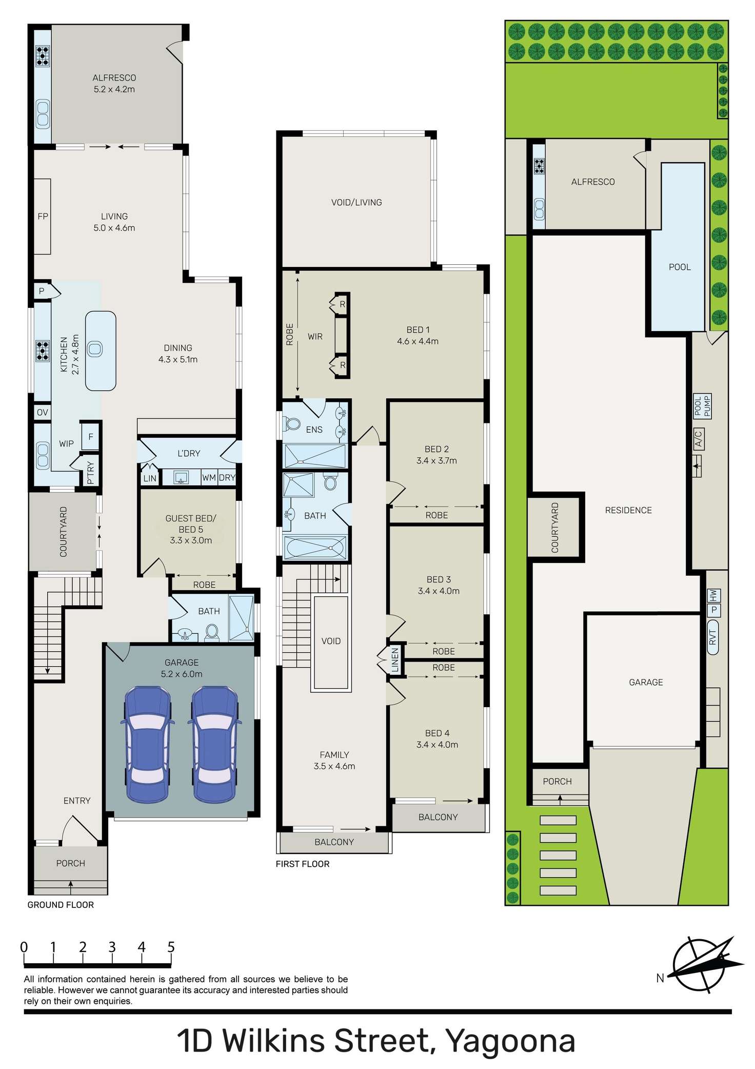 Floorplan of Homely house listing, 1D Wilkins Street, Yagoona NSW 2199