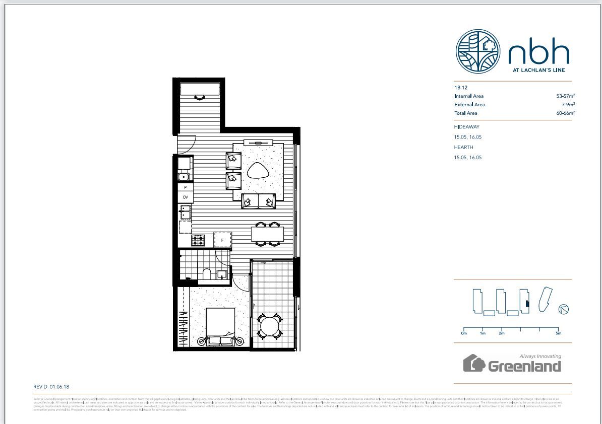 Floorplan of Homely apartment listing, 1605/19 Halifax Street, Macquarie Park NSW 2113