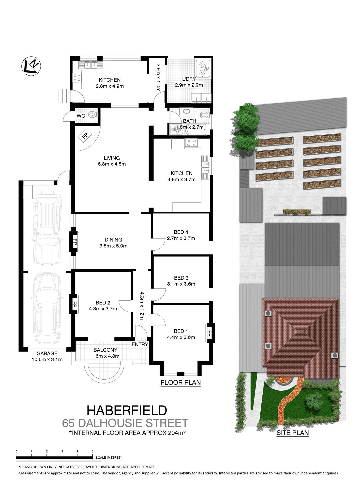 Floorplan of Homely house listing, 65 Dalhousie Street, Haberfield NSW 2045