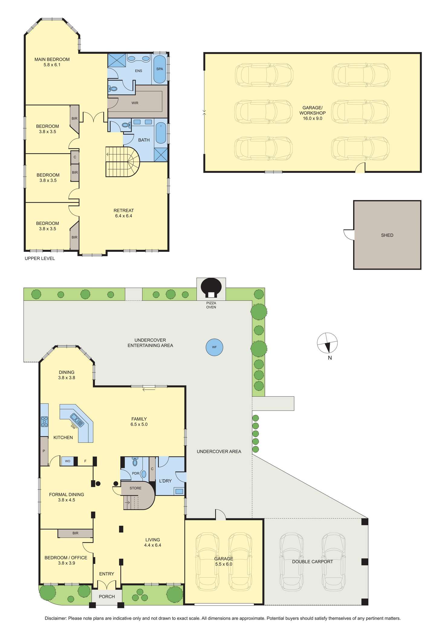 Floorplan of Homely house listing, 1 Grevillea Close, Hillside VIC 3037