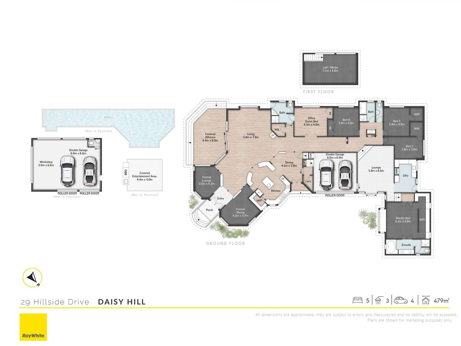 Floorplan of Homely house listing, 29 Hillside Drive, Daisy Hill QLD 4127