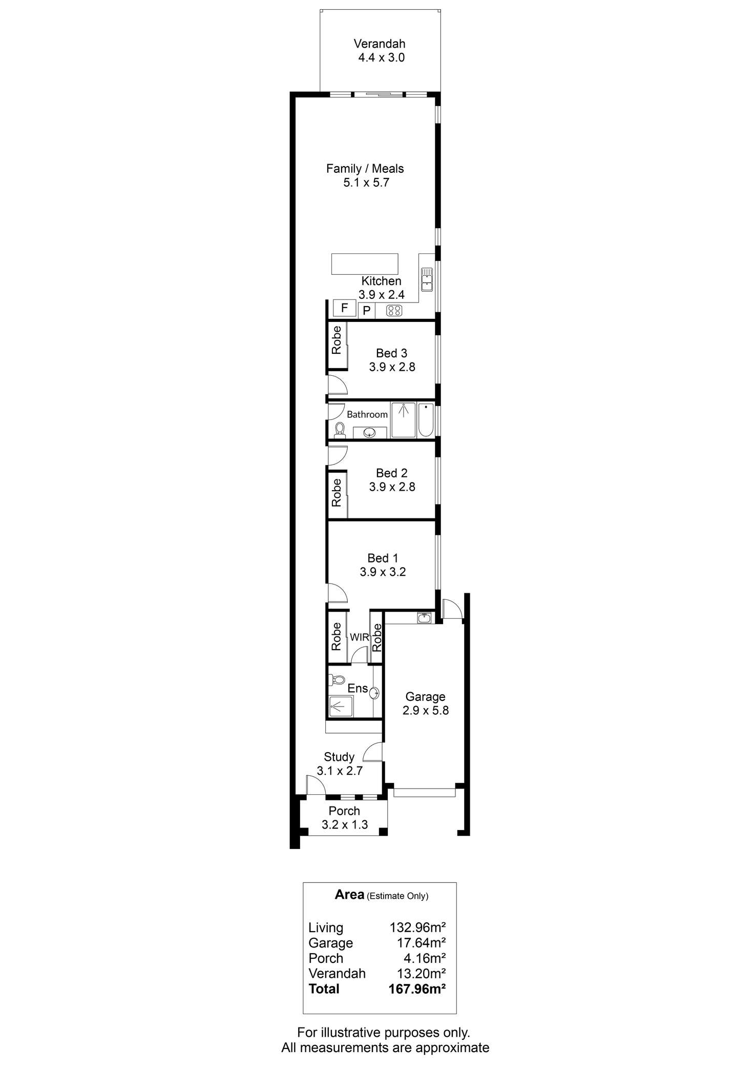 Floorplan of Homely house listing, 21A Dobson Drive, Pooraka SA 5095