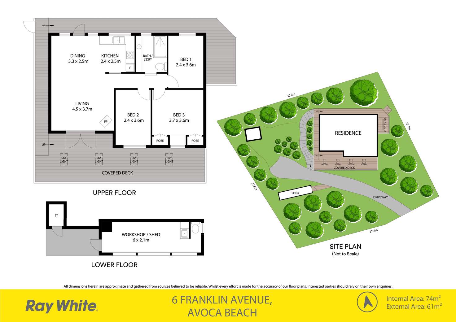 Floorplan of Homely house listing, 6 Franklin Avenue, Avoca Beach NSW 2251