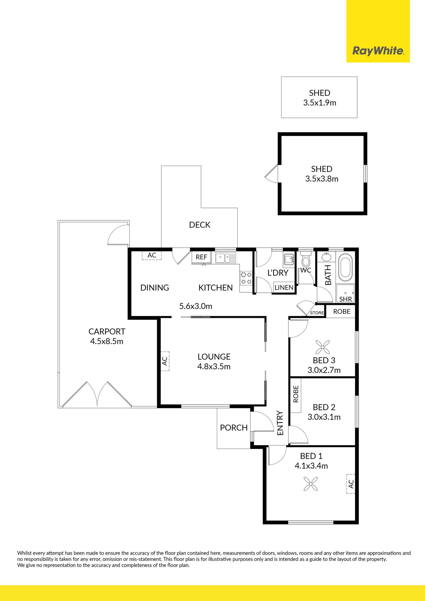 Floorplan of Homely house listing, 11 Hartog Street, Flinders Park SA 5025