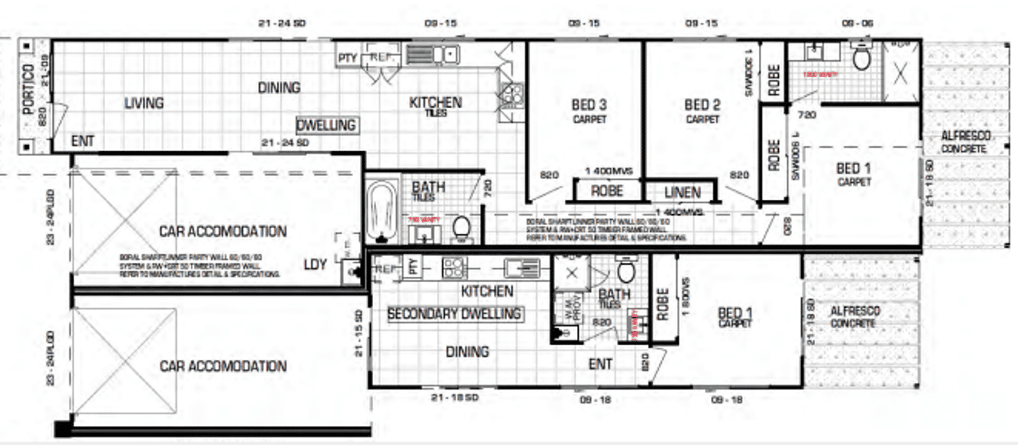 Floorplan of Homely semiDetached listing, 2/20 Pleasant Street, Morayfield QLD 4506
