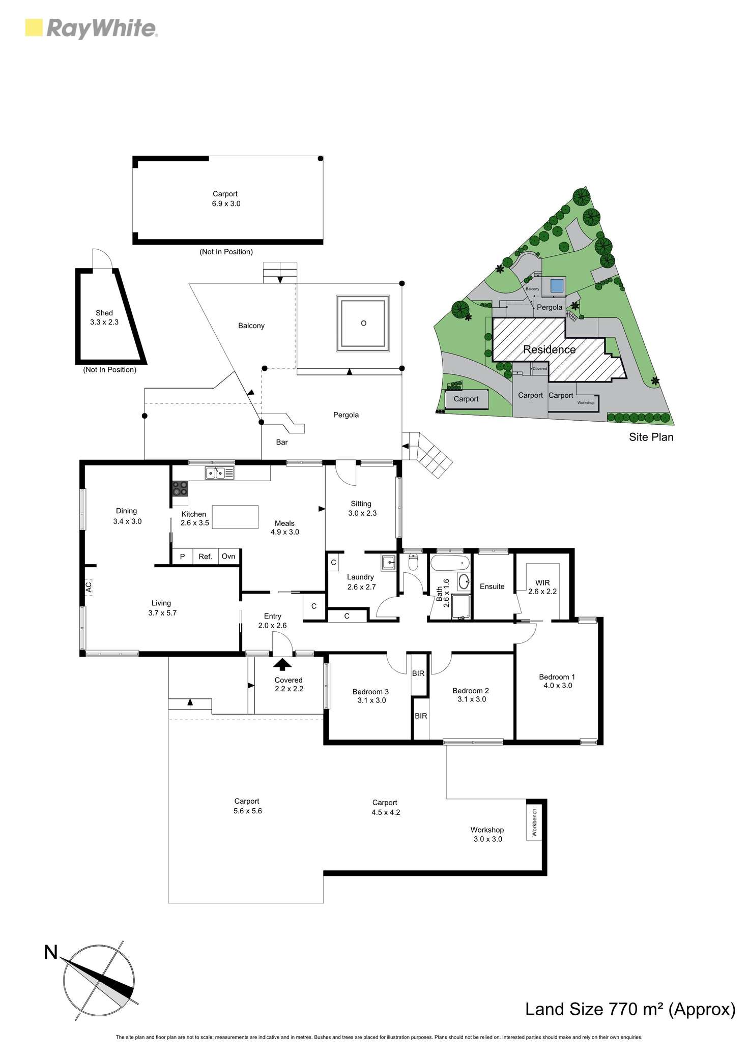 Floorplan of Homely house listing, 5 Tyabb Court, Frankston VIC 3199